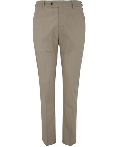 PT01 Seersucker Pants With Drawstring Clothing - Grey
