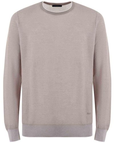 Fay Jumpers - Grey