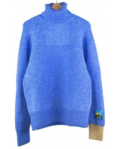 LC23 Turtleneck Sweater Clothing - Blue