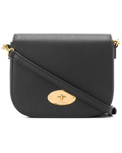 Mulberry Small Darley Satchel Small Classic Grain - Grey
