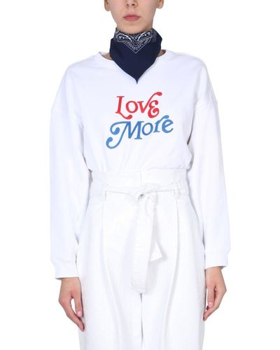 Philosophy Di Lorenzo Serafini Love More Sweatshirt - White