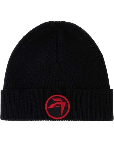 Ambush Black Wool Beanie Hat