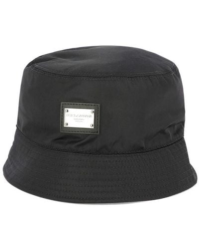 Dolce & Gabbana Bucket Hat - Black
