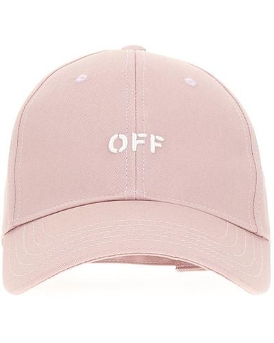 Off-White c/o Virgil Abloh Off Hats - Pink