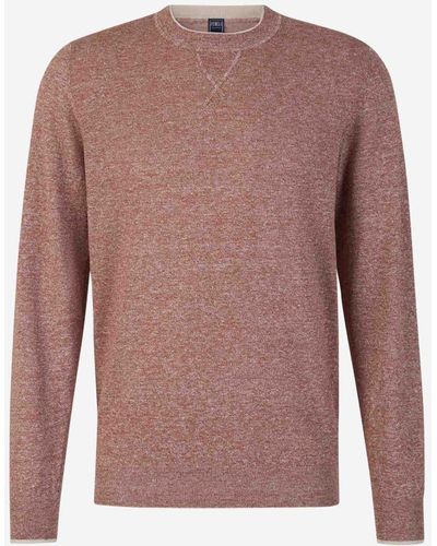 Fedeli Linen And Cotton Sweater - Multicolor