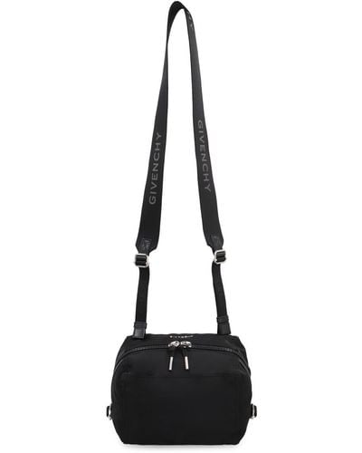 Givenchy Mini Pandora Nylon Messenger Bag - Black