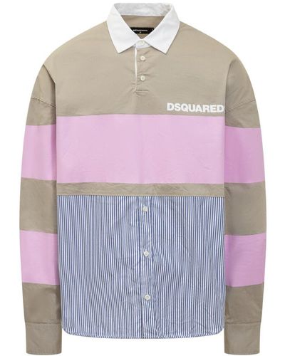 DSquared² Rugby Shirt - Pink