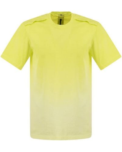 Premiata Cotton T-shirt With Logo - Yellow