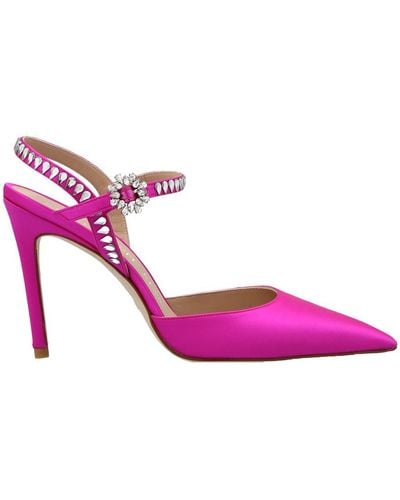 Stuart Weitzman 'Gmcut' Court Shoes - Pink