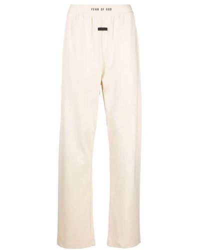 Fear Of God Cream Beige Lounge Trousers - Natural