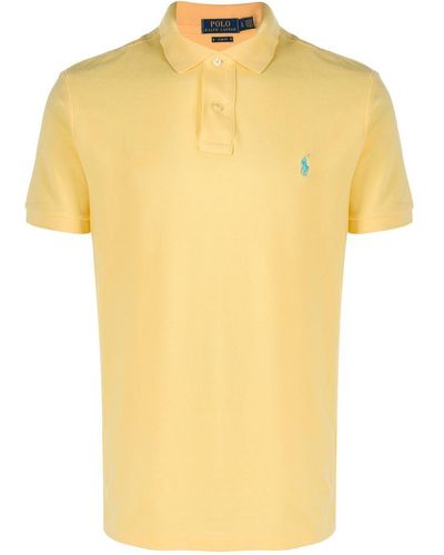Polo Ralph Lauren Polo With Logo - Yellow