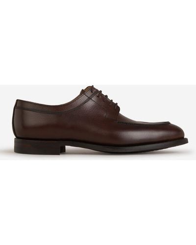 Crockett & Jones Hardwick Leather Shoes - Brown