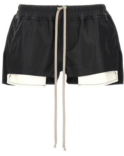 Rick Owens 'Fog Boxers' Shorts - Black