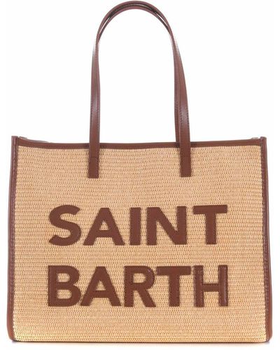 Mc2 Saint Barth Large Shopping Bag - Natural
