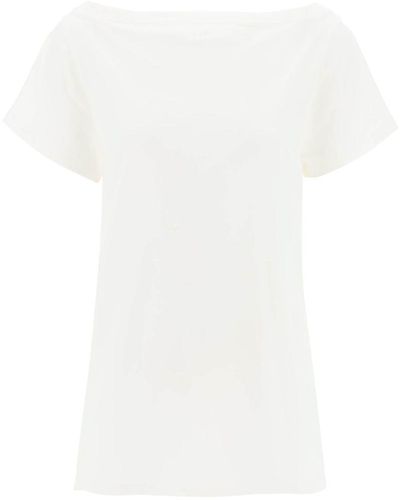 Courreges Twisted Body T-Shirt - White