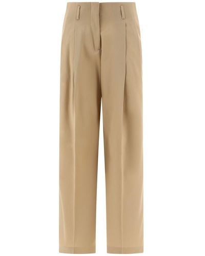Golden Goose "Flavia" Trousers" - Natural