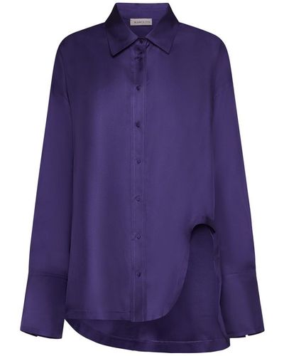 Blanca Vita Shirts - Purple