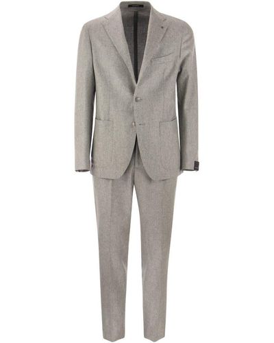 Tagliatore Wool Suit - Gray