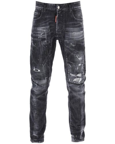Grey hotsell dsquared jeans