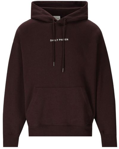 Daily Paper Elevin Hoodie in Black for Men Lyst