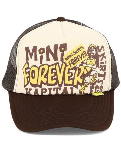 Kapital "mini Skirts Forever" Cap - Brown