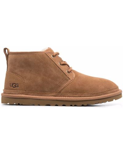 UGG Neumel Lace-up Boots - Brown