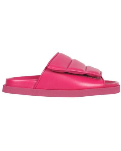 Gia Borghini Gia 3 Puffy Sandals - Pink