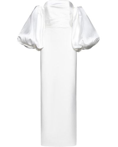 Solace London Carmen Maxi Dress - White