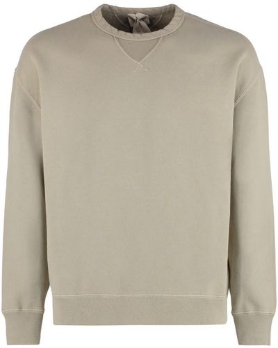 C.P. Company Cotton Crew-neck Sweatshirt - Natural