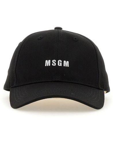 MSGM Hats - Black