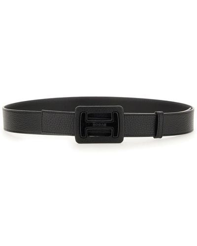 Hogan Leather Belt - Black