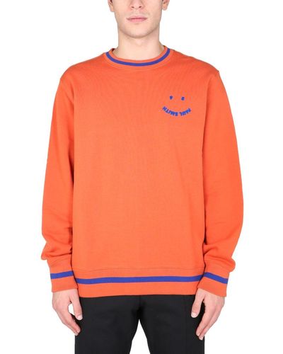 PS by Paul Smith "happy" Sweatshirt - Orange