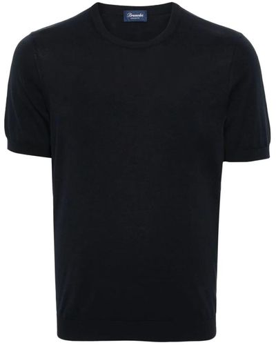 Drumohr 3/4 Sleeves Sweater - Black