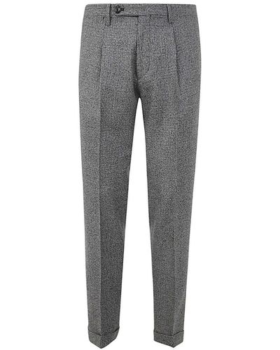 Michael Coal Mc-frederick 3104 Capri Pants With Pence Clothing - Gray