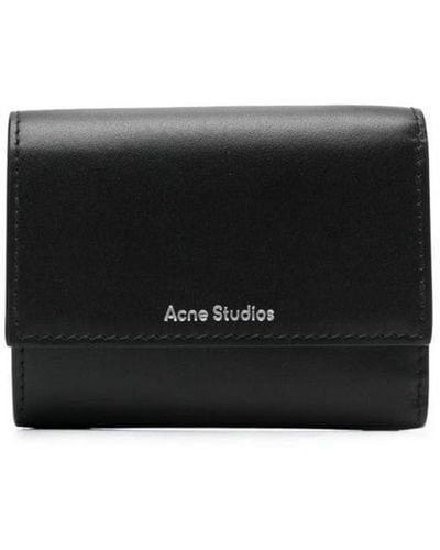Acne Studios Leather Wallet - Black