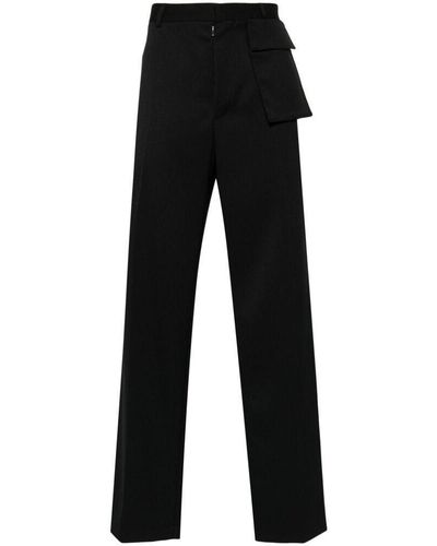 MM6 by Maison Martin Margiela Front Pocket Trousers - Black