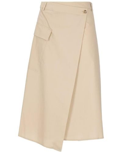 Natural Woolrich Skirts for Women | Lyst