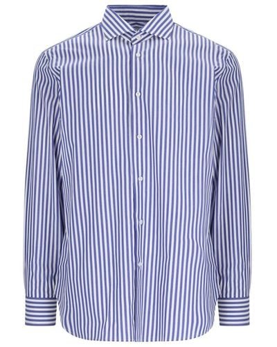 Laboratorio Del Carmine Shirts - Blue