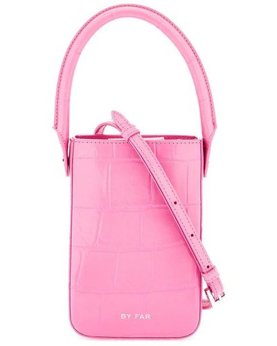 BY FAR 'note' Handbag - Pink