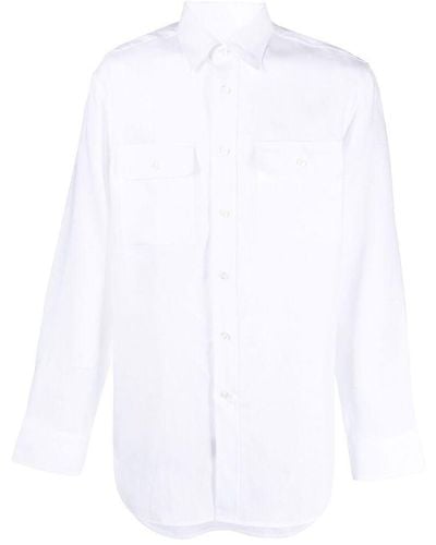 Brioni Shirts - White
