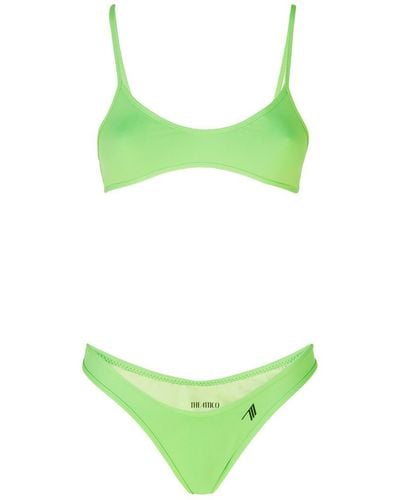 The Attico Bikini Set - Green