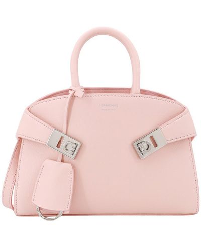 Ferragamo Mini Hug Bag - Pink