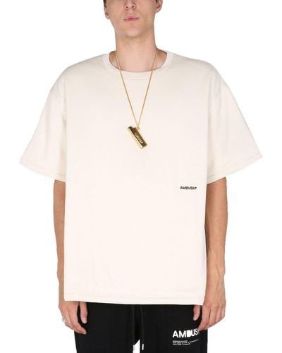 Ambush Padded T-shirt With Embroidered Logo - Multicolor