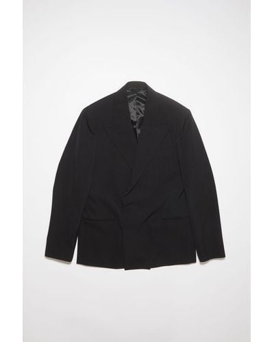 Acne Studios Fn-mn-suit000343 - Suit Jackets Clothing - Black