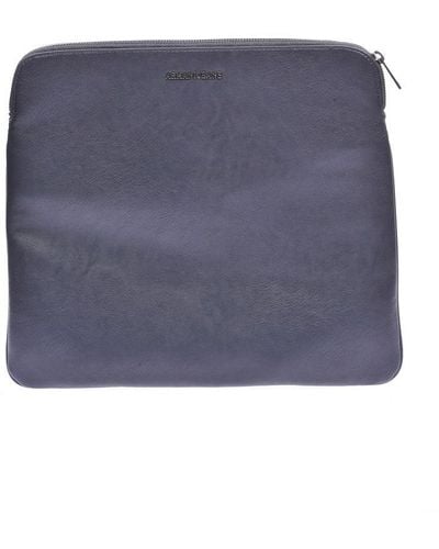 Armani Jeans Aj Briefcase - Blue