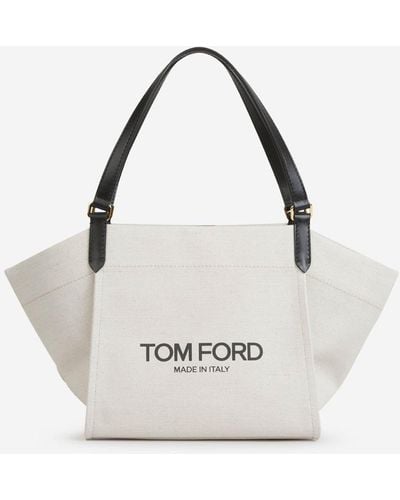 Tom Ford M Amalfi Tote Bag - White