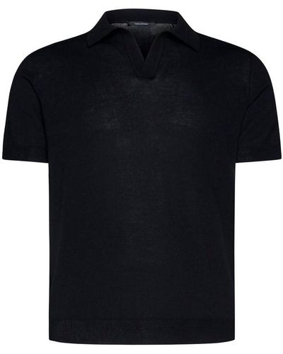 Tagliatore T-Shirts And Polos - Black