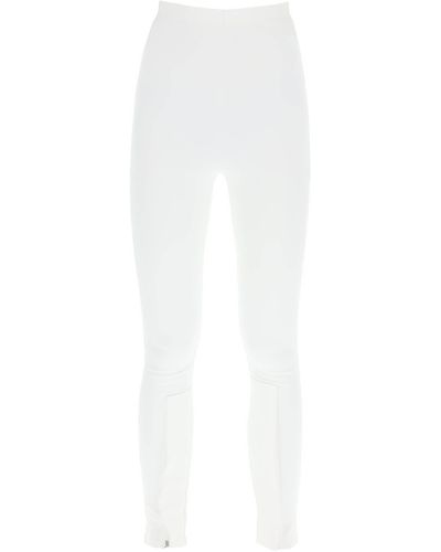 Wardrobe NYC leggings With Zip Cuffs - White