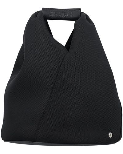 MM6 by Maison Martin Margiela Japanese Bucket Handbag - Black