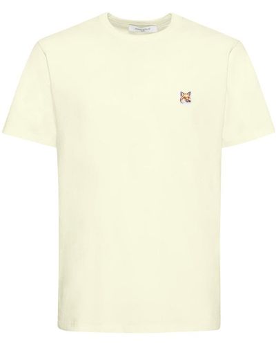 Maison Kitsuné T-Shirts - Natural